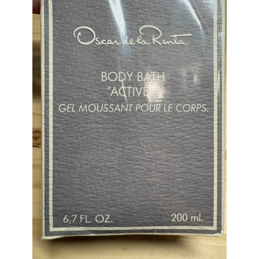 Oscar de la Renta Body Bath Activee Foaming Body Polisher 6.7 Fl. oz VINTAGE